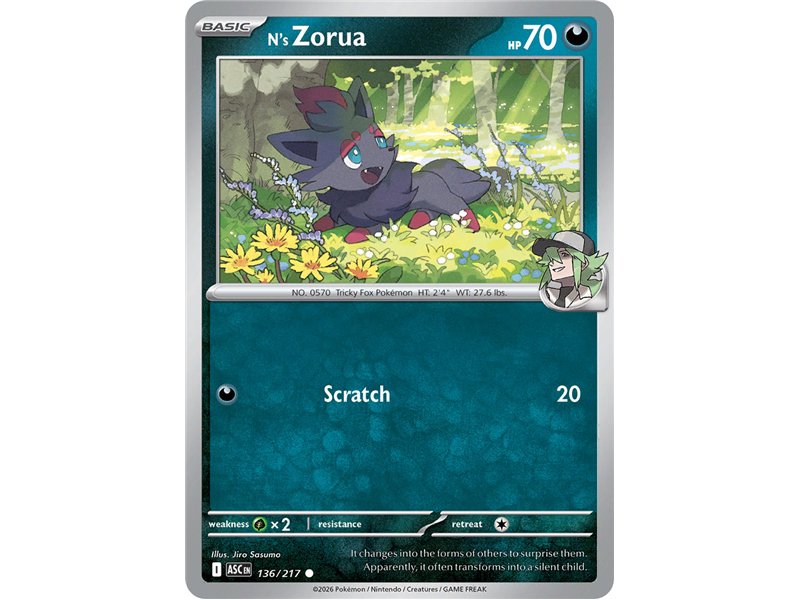 N's Zorua (Common)