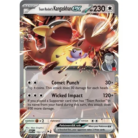 Team Rocket's Kangaskhan ex (Double Rare)