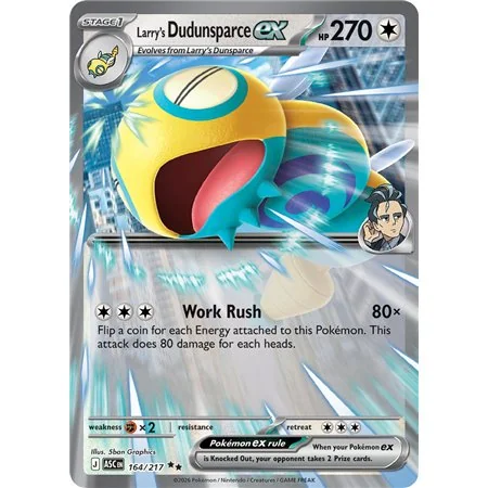 Larry's Dudunsparce ex (Double Rare)
