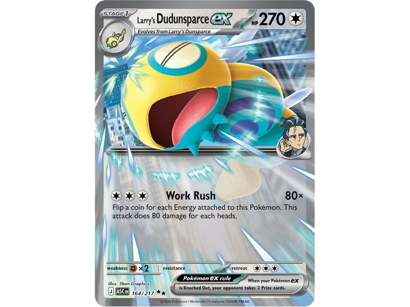 Larry's Dudunsparce ex (Double Rare)