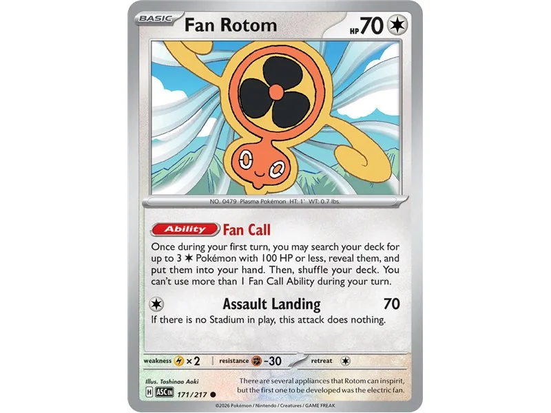 Fan Rotom  (Common)