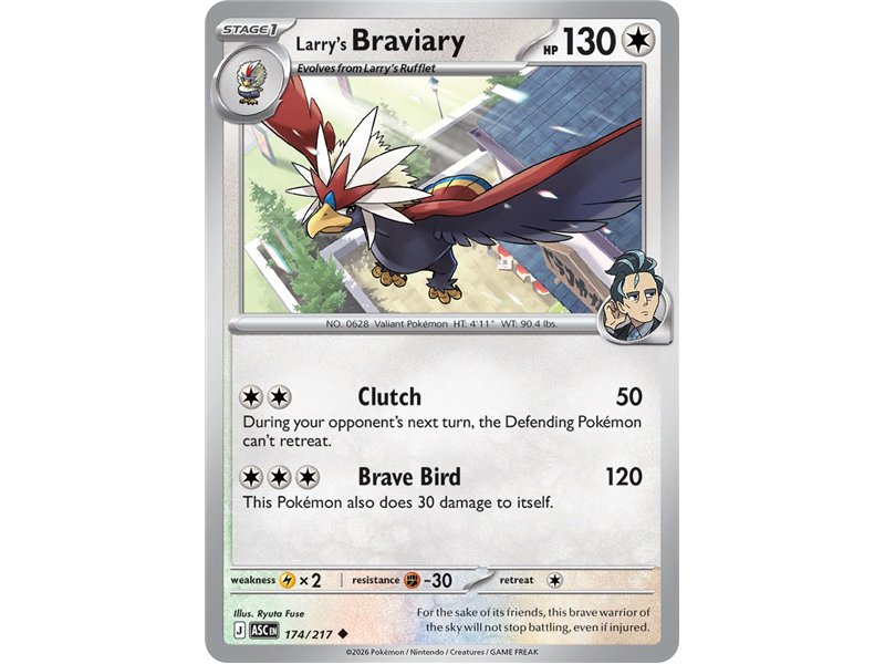 Larry's Braviary (Uncommon)