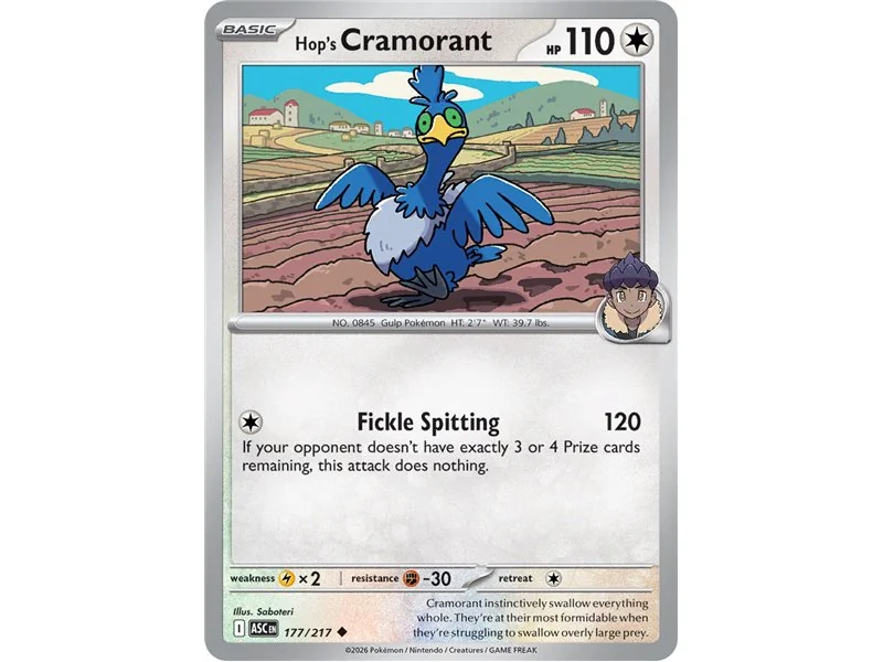 Hop's Cramorant (Uncommon)