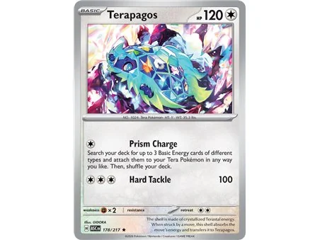 Terapagos  (Rare Holofoil)