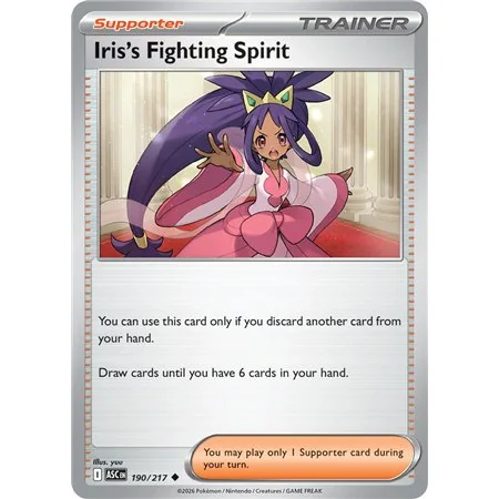 Iris's Fighting Spirit (Uncommon)