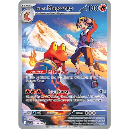 Ethan's Magcargo (Illustration Rare)