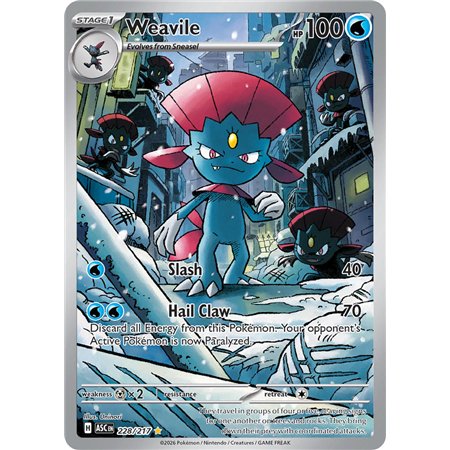 Weavile (Illustration Rare)