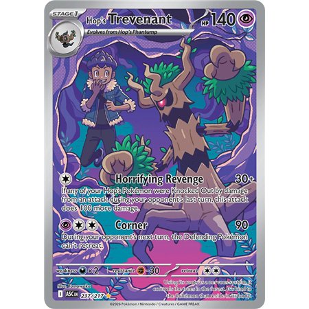 Hop's Trevenant (Illustration Rare)