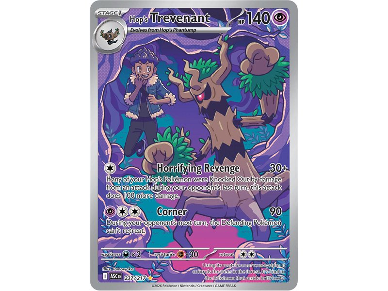 Hop's Trevenant (Illustration Rare)