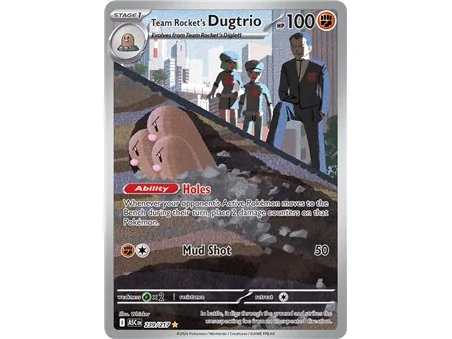 Team Rocket's Dugtrio (Illustration Rare)