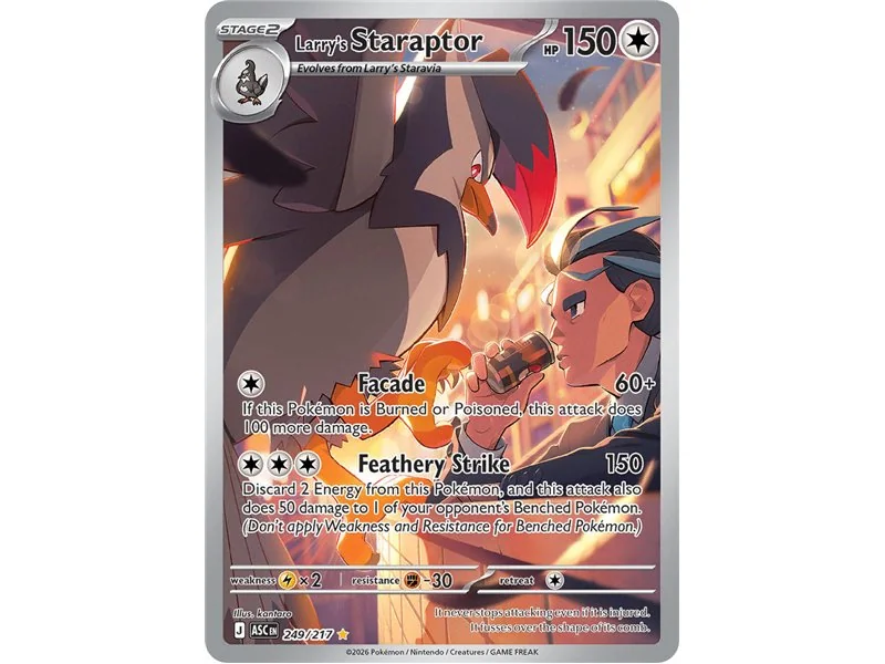 Larry's Staraptor (Illustration Rare)