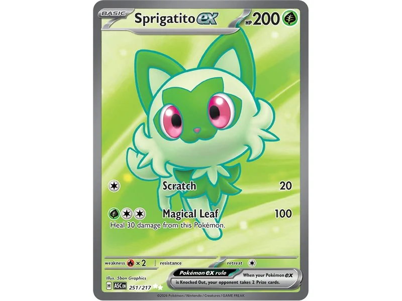 Sprigatito ex (Ultra Rare)