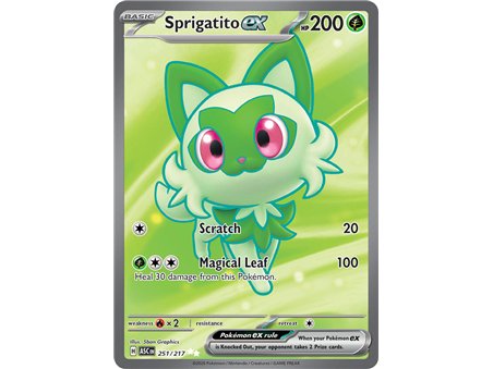 Sprigatito ex (Ultra Rare)