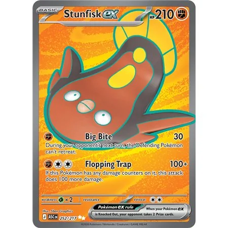 Stunfisk ex (Ultra Rare)