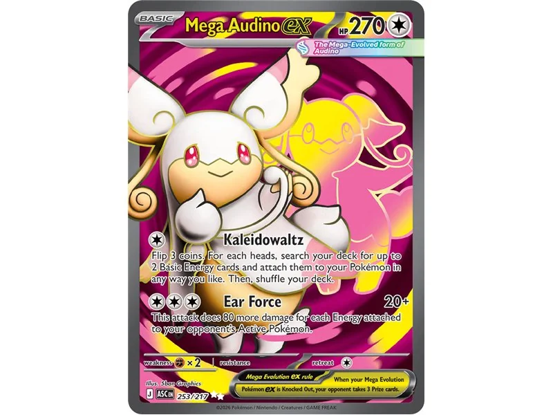 Mega Audino ex (Ultra Rare)