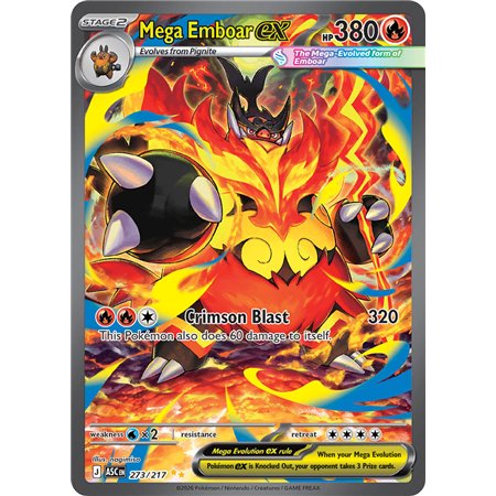 Mega Emboar ex (Special Illustration Rare)
