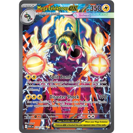 Mega Eelektross ex (Special Illustration Rare)