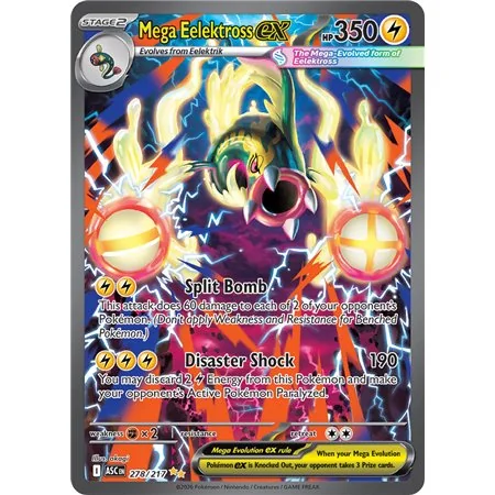 Mega Eelektross ex (Special Illustration Rare)