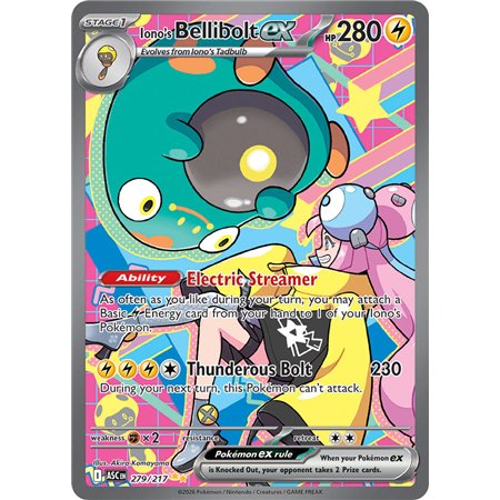 Iono's Bellibolt ex (Special Illustration Rare)
