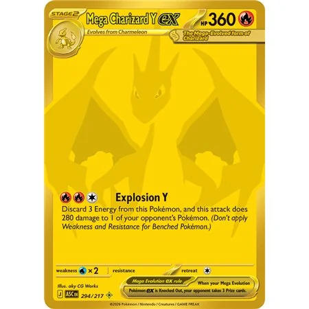 Mega Charizard Y ex (Hyper Rare)