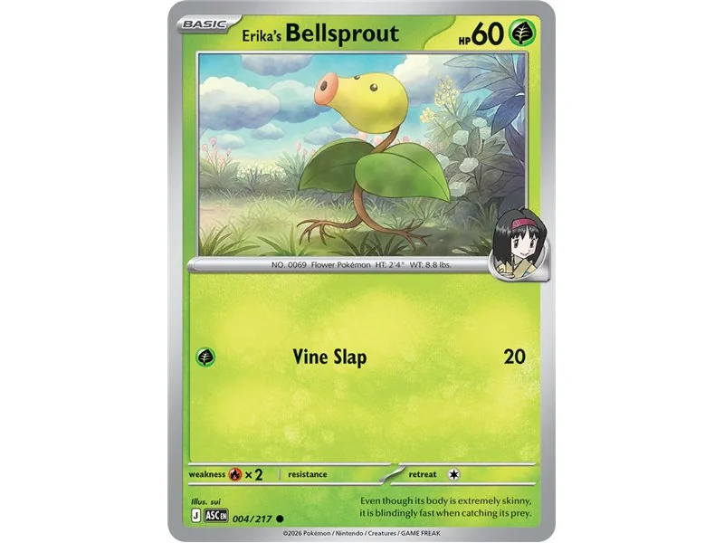 Erika's Bellsprout (Common/Reverse Holofoil)