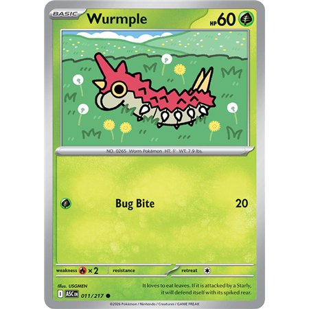 Wurmple (Common/Reverse Holofoil)