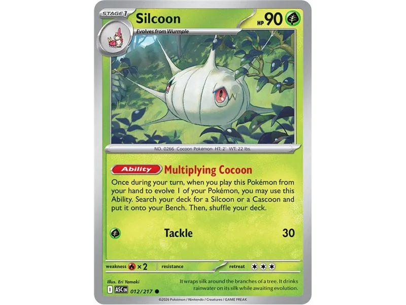 Silcoon (Common/Reverse Holofoil)