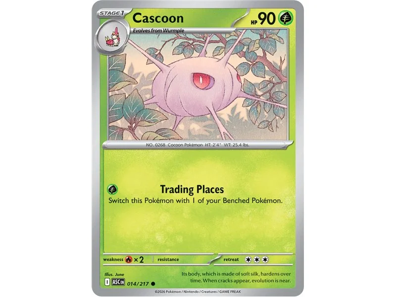 Cascoon (Common/Reverse Holofoil)
