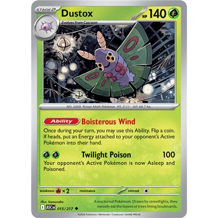 Dustox (Uncommon/Reverse Holofoil)
