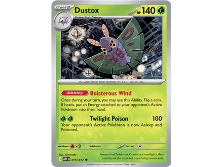 Dustox  (Uncommon/Reverse Holofoil)