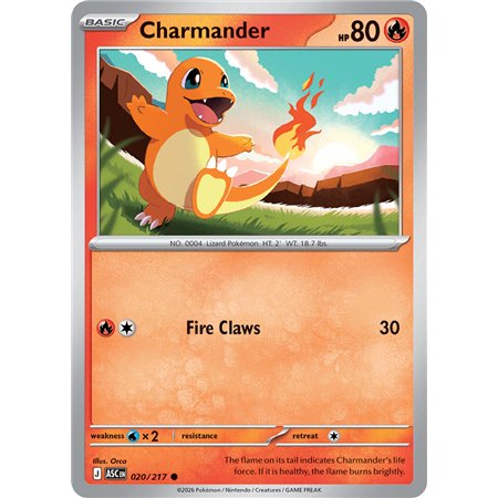 Charmander (Common/Reverse Holofoil)