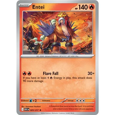 Entei (Rare/Reverse Holofoil)