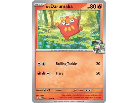 N's Darumaka (Common/Reverse Holofoil)