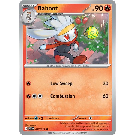 Raboot (Common/Reverse Holofoil)