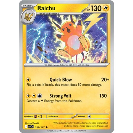 Raichu (Uncommon/Reverse Holofoil)