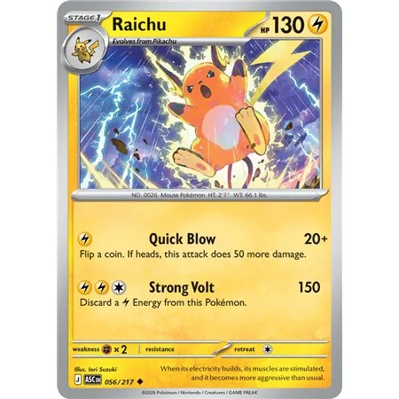 Raichu (Uncommon/Reverse Holofoil)