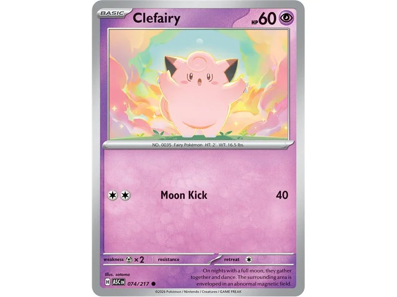 Clefairy (Common/Reverse Holofoil)