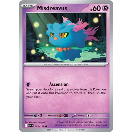 Misdreavus (Common/Reverse Holofoil)
