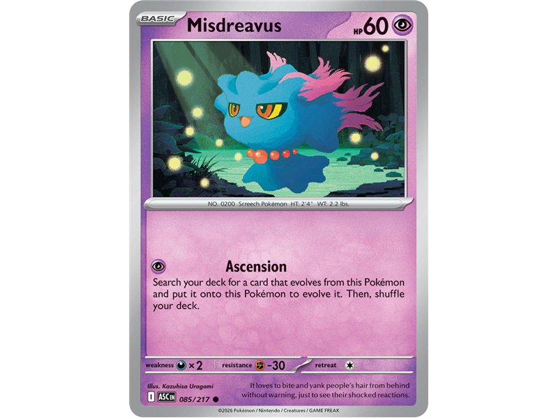 Misdreavus (Common/Reverse Holofoil)