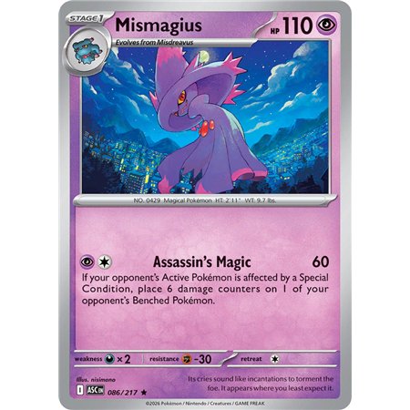 Mismagius (Rare/Reverse Holofoil)