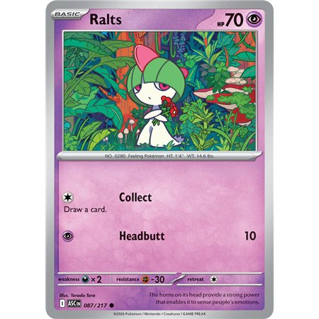 Ralts (Common/Reverse Holofoil)