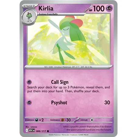 Kirlia (Common/Reverse Holofoil)