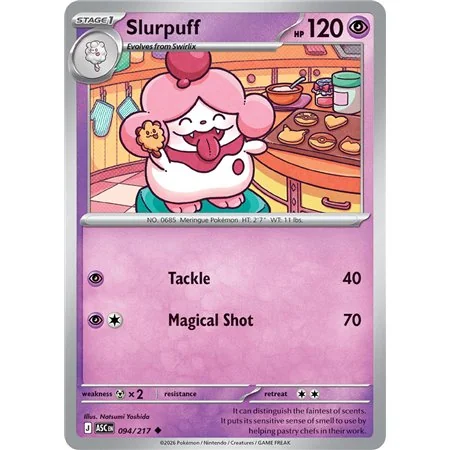 Slurpuff (Uncommon/Reverse Holofoil)