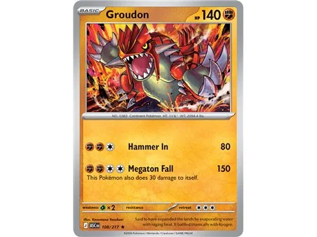 Groudon (Rare/Reverse Holofoil)