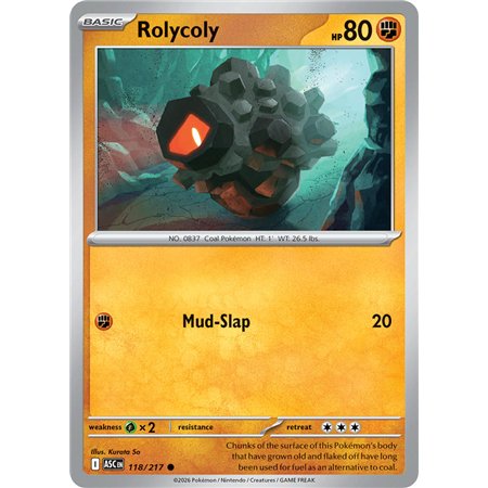 Rolycoly (Common/Reverse Holofoil)