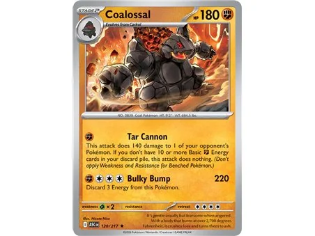 Coalossal (Rare/Reverse Holofoil)
