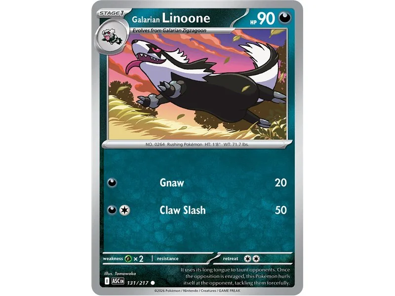 Galarian Linoone (Common/Reverse Holofoil)
