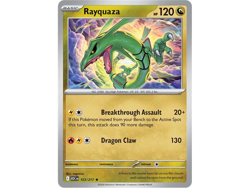 Rayquaza (Rare/Reverse Holofoil)