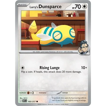 Larry's Dunsparce (Common/Reverse Holofoil)