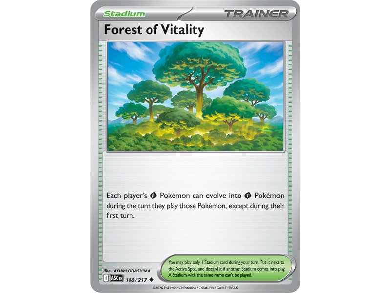 Forest of Vitality (Uncommon/Reverse Holofoil)